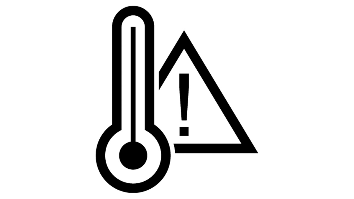 Alarm temperatury